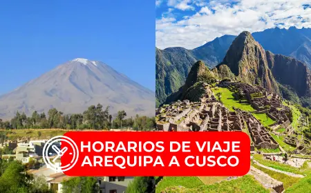 HORARIOS DE VIAJE AREQUIPA A CUSCO