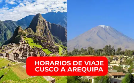 horarios de viaje cusco arequipa