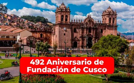 492 Aniversario de Fundación de Cusco