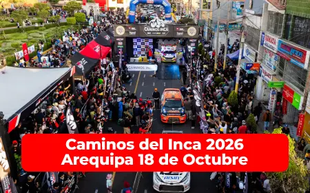 Caminos del Inca 2026 Arequipa 18 de Octubre