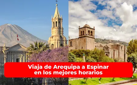 Viaja de Arequipa a Espinar en los mejores horarios